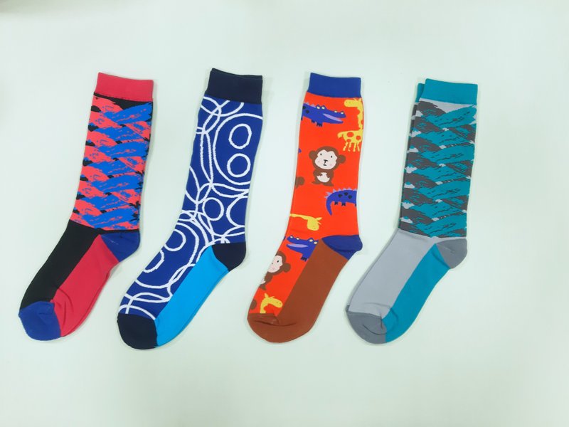 爱启儿艺廊 创作袜 - 袜子 - 棉．麻 