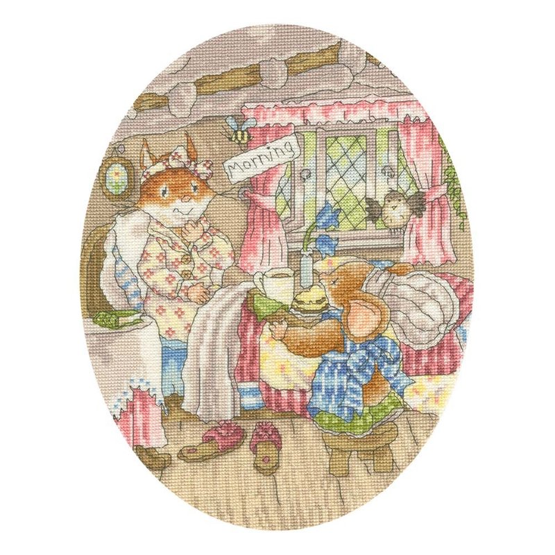 XBR5 - Bothy Threads 十字绣材料包 - 床边早餐 - 编织/刺绣/羊毛毡/裁缝 - 其他材质 