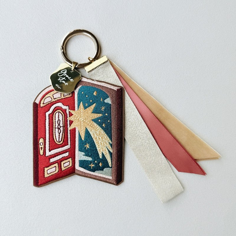 Grace Star 波兰伯利恒星星使者贝母刺绣吊饰 - 吊饰 - 绣线 