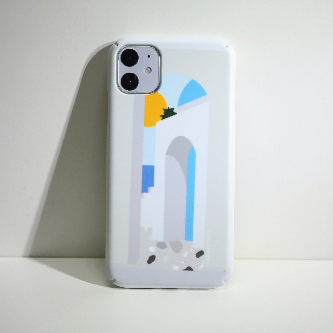 刻字订制 | GRAPHIC Castillo Blanco Phone Case 原创防摔手机壳 - 手机壳/手机套 - 塑料 白色