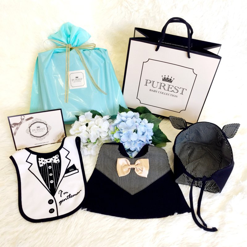兜好幸福 福袋 宝宝弥月礼盒组 婴儿 新生儿礼物 满月送礼推荐 - 满月礼盒 - 棉．麻 