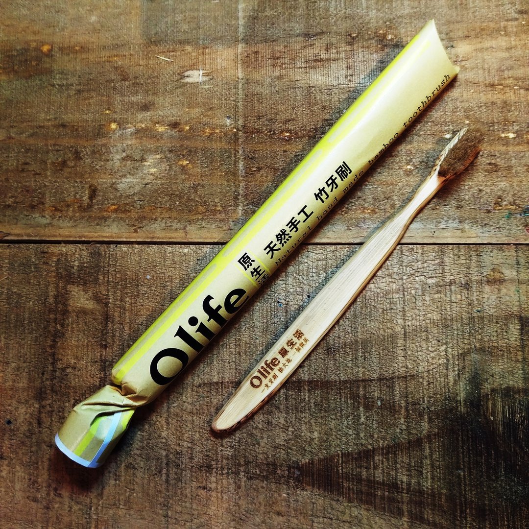 Olife原生活 天然手工竹牙刷【强硬马毛 原竹色】 - 其他 - 竹 