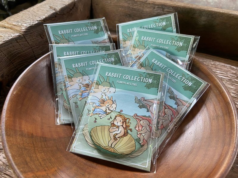 维纳斯的诞生 (兔兔版) 别针 - 胸针 - 塑料 白色