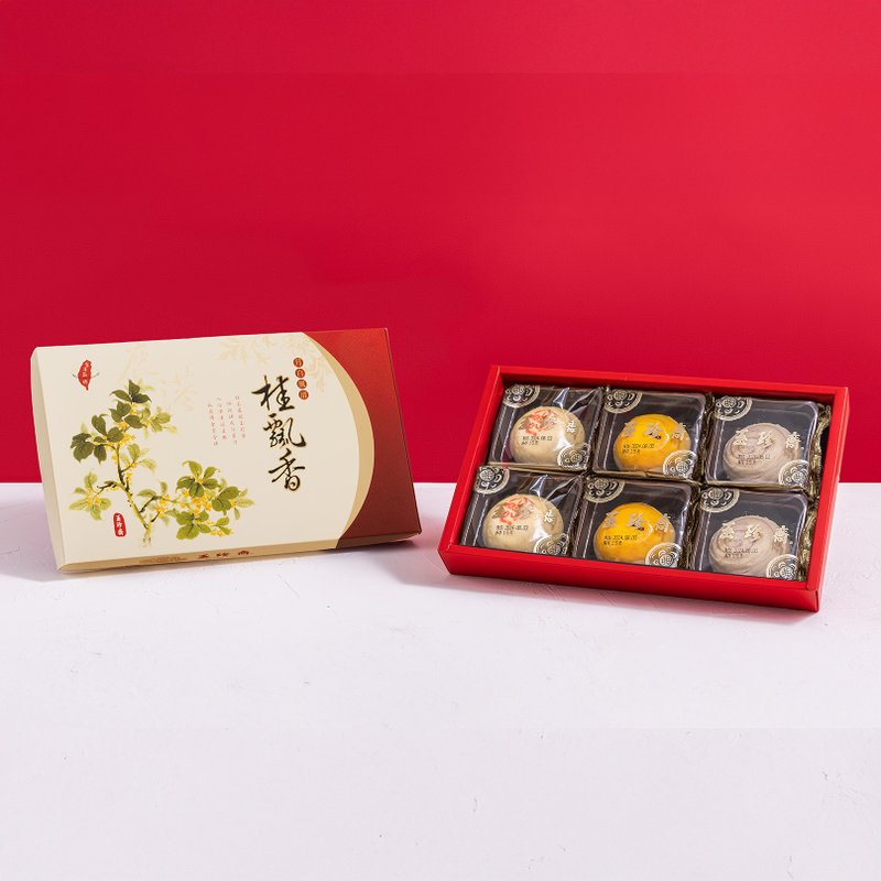 【2025中秋礼盒】综合汉点6入 - 零食/点心 - 新鲜食材 