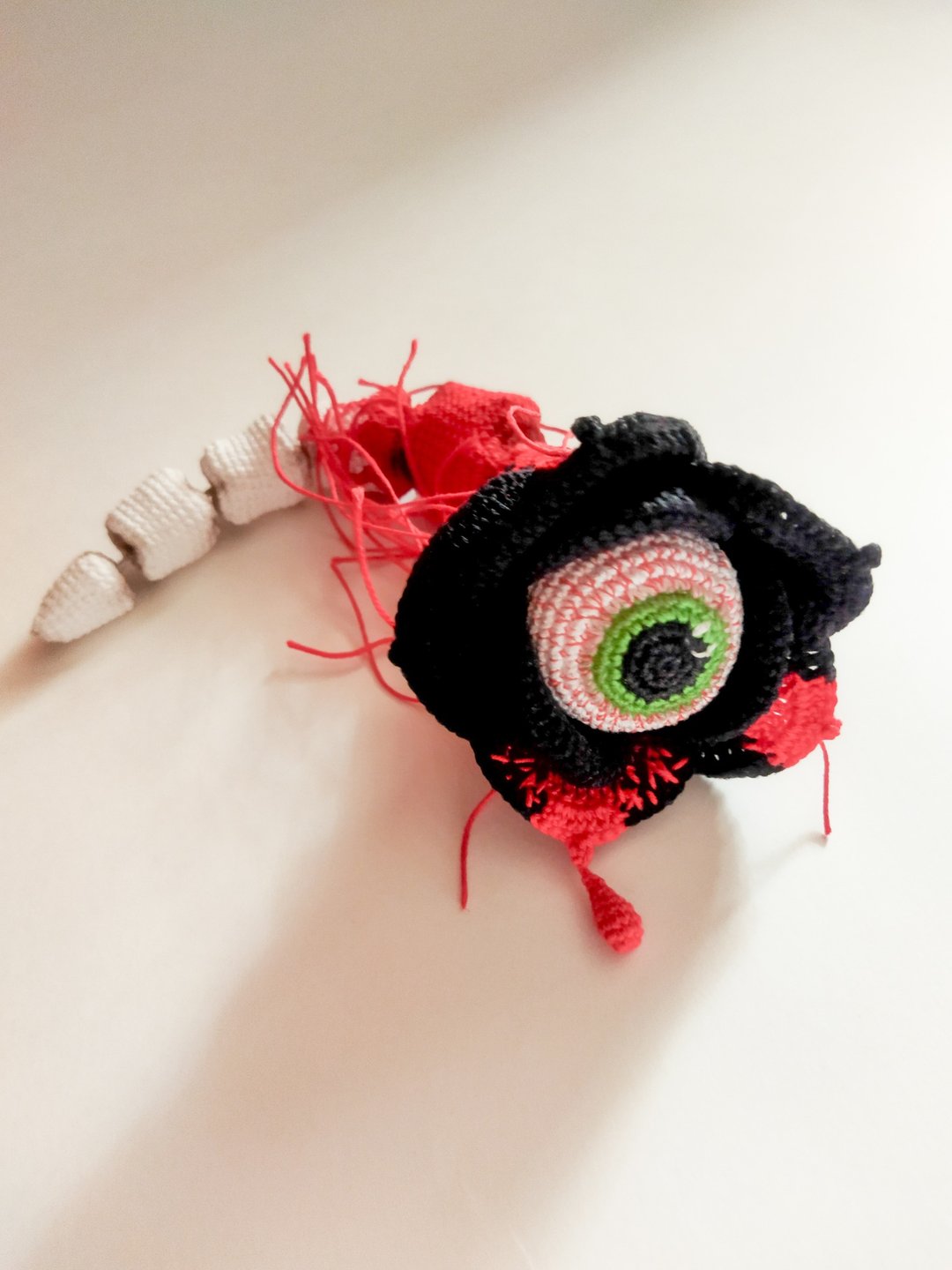 花虫骨架小雕像amigurumi-钩针图案pdf英文。 - 手工艺教程/工具书 - 其他材质 