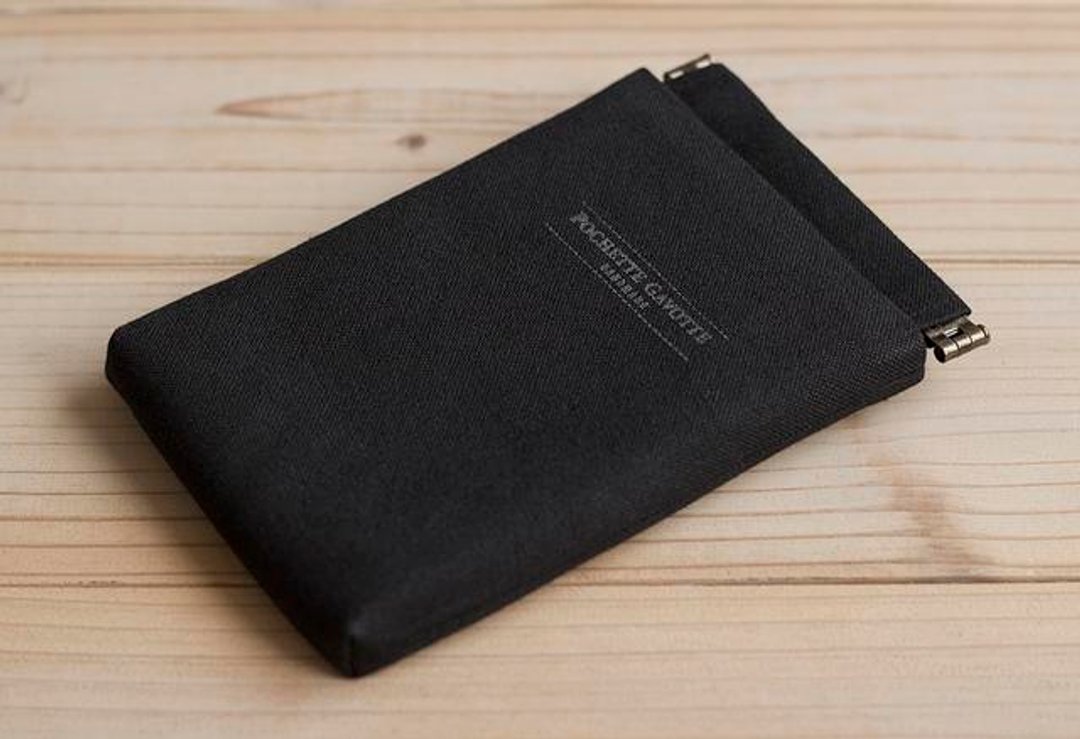 Fabric iPhone case - 手机壳/手机套 - 棉 黑色