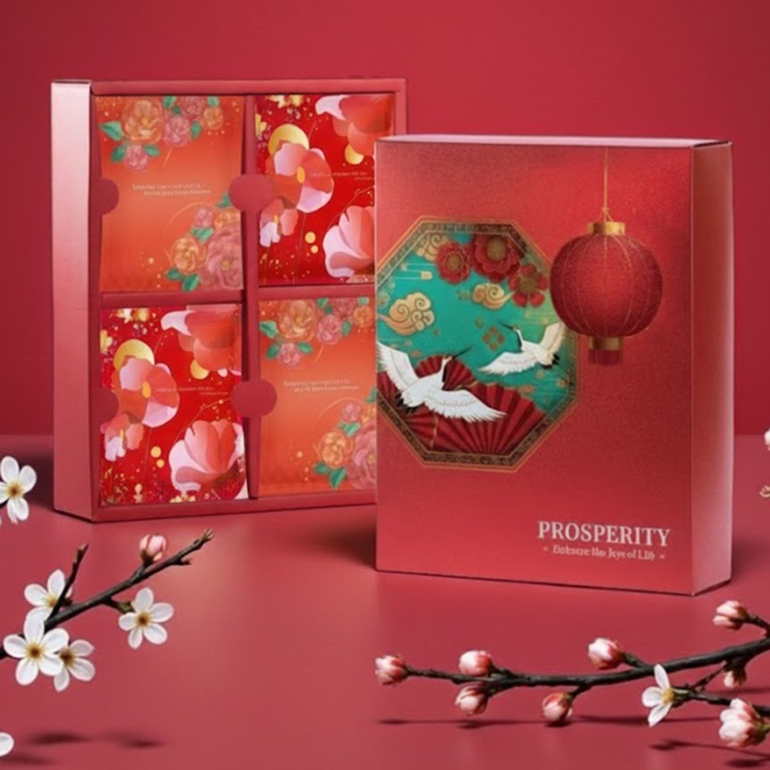 丰饶珍藏 单品咖啡艺伎礼盒 20入 2026马年年节礼盒 - 咖啡 - 纸 红色