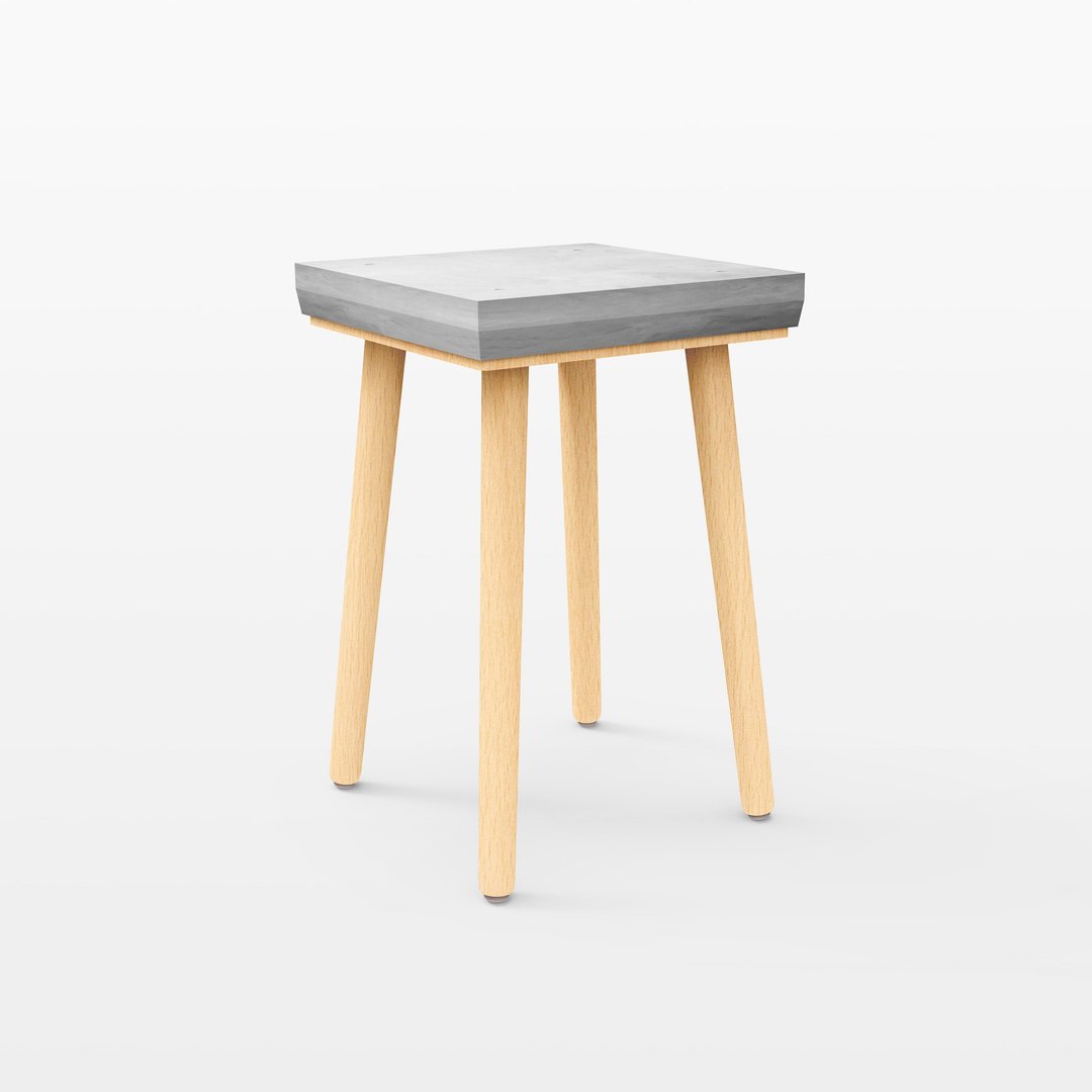 软水泥单椅: 矮个子休闲椅 / CELEMENT CHAIR: SHORTER - 其他家具 - 其他材质 灰色