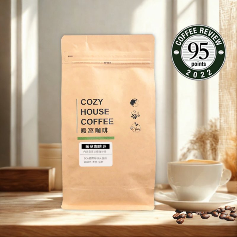 【暖窝咖啡】中深焙 英伦风情 配方咖啡豆 半磅 一磅 227g 454g - 咖啡 - 其他材质 咖啡色