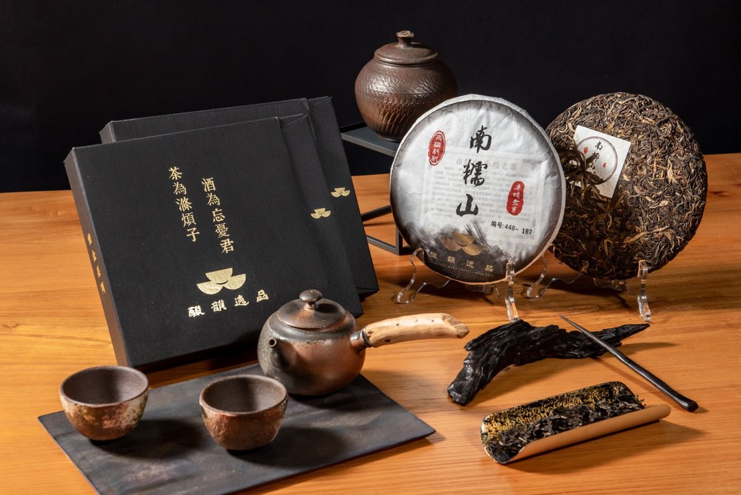 酽韵逸品【2017 南糯山普洱生茶】 - 茶 - 植物．花 咖啡色