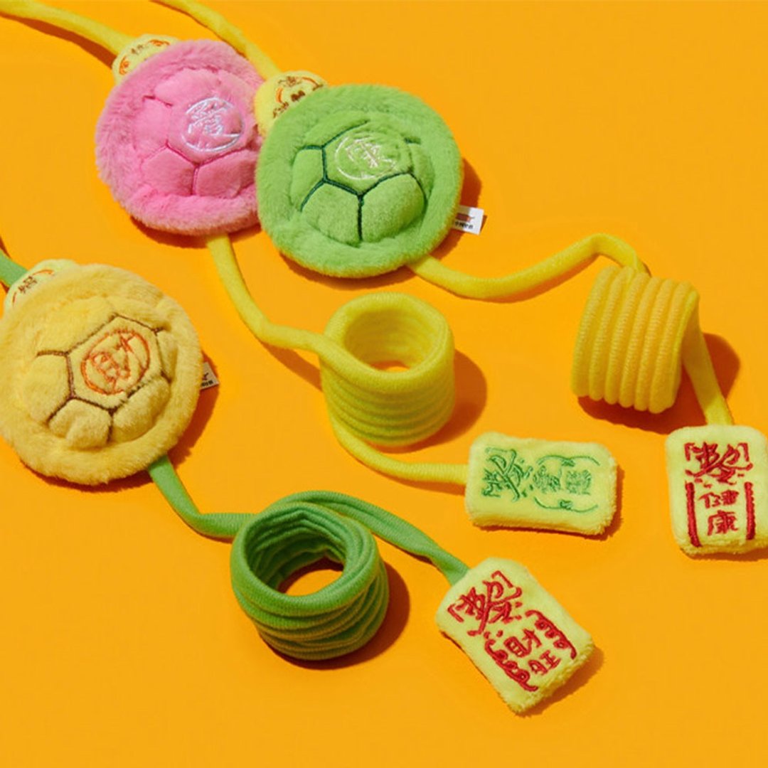 烏龜逗貓棒 / 貓薄荷互動玩具 / 響紙解悶貓用品 - 玩具 - 其他材质 多色