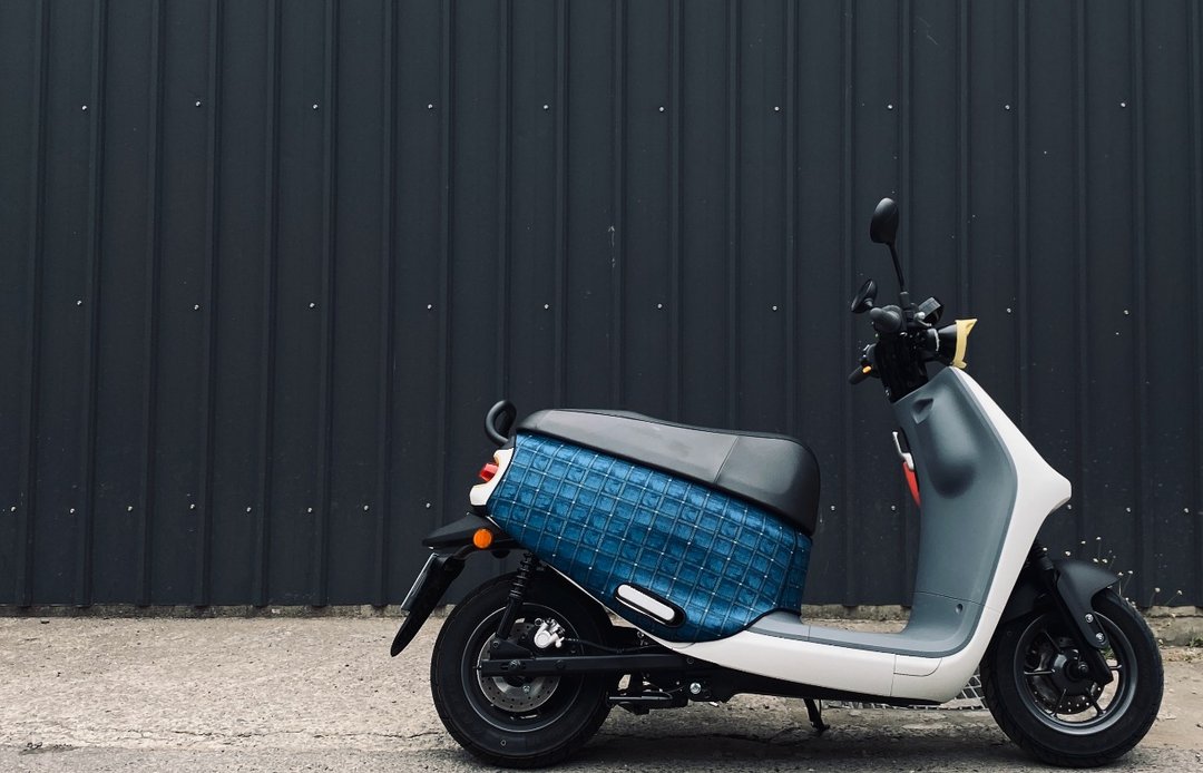 BLR Gogoro VIVA MIX 系列 车身造型保护套 iD35 防刮车套 - 其他 - 聚酯纤维 蓝色