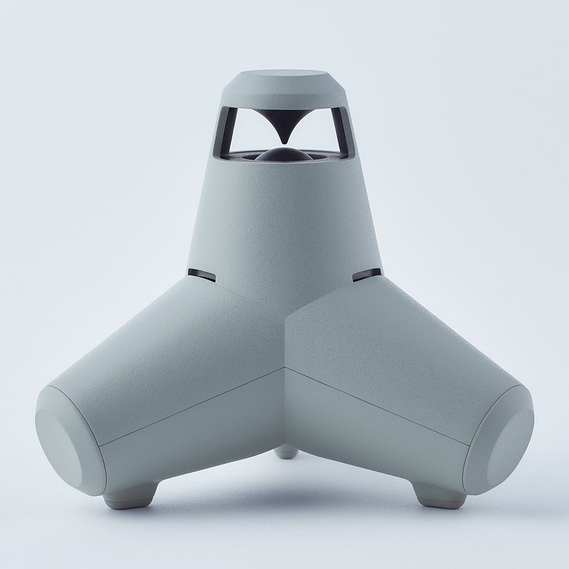 ELECOM 消波块蓝牙喇叭056 - 扩音器/喇叭 - 橡胶 灰色