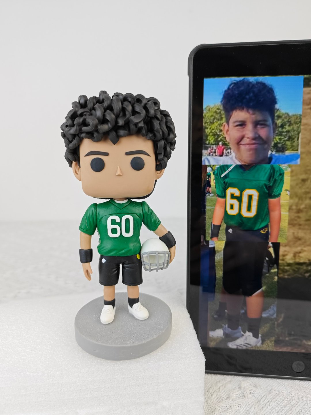 纯手工定制美国Funko Pop 自画肖像公仔娃娃男朋友老公生日礼物 - 玩偶/公仔 - 粘土 多色
