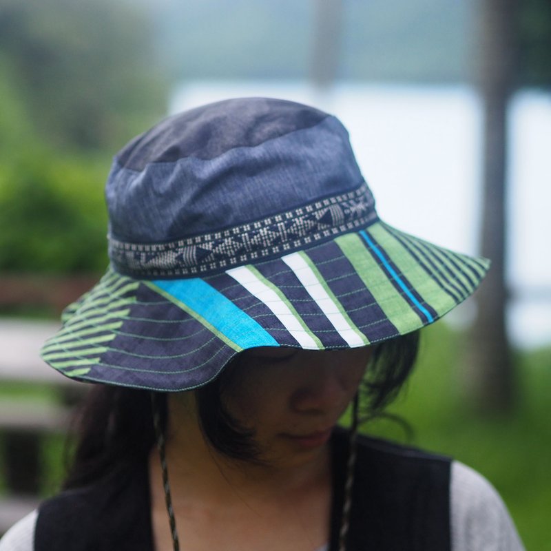 登山帽 Scrap Bucket Hat | 香港手造 - 帽子 - 聚酯纤维 