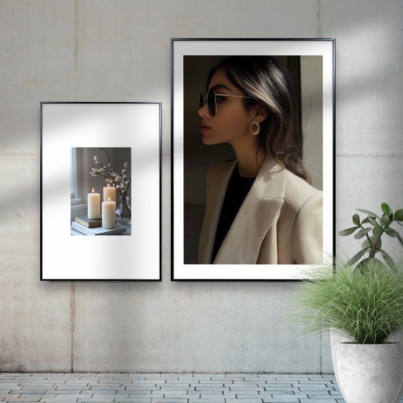 美呆 生活风格 挂画/台湾实木/黑/金/原木/咖啡/装饰画/无框画 - 海报/装饰画/版画 - 木头 