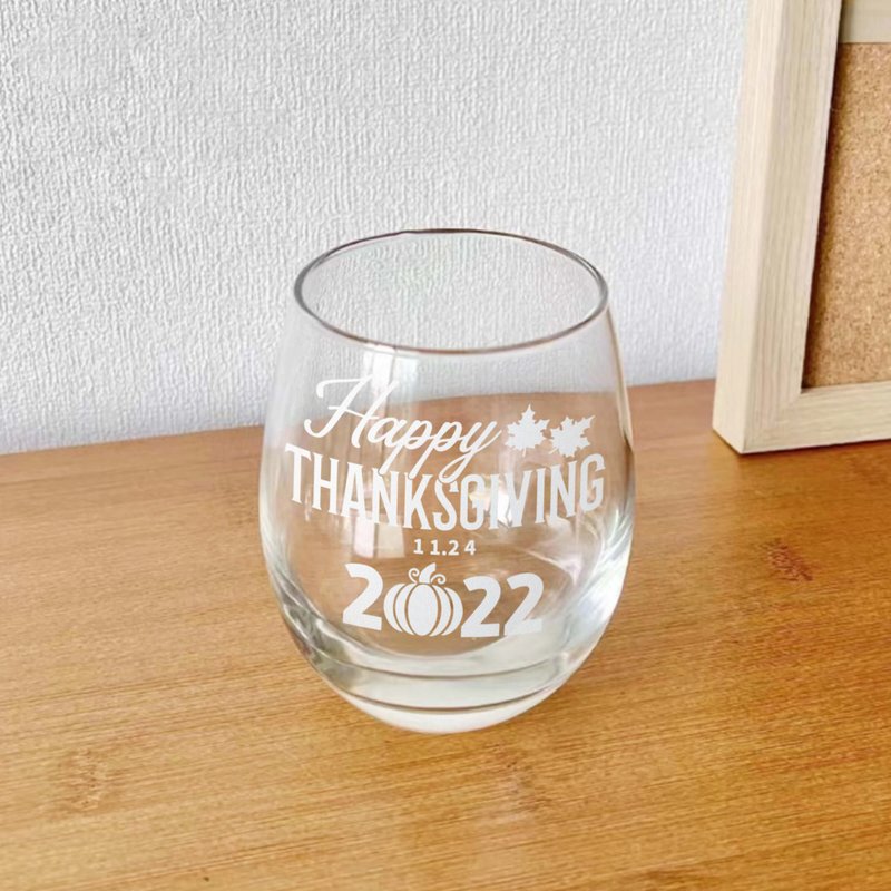 Thanksgiving Gifts|威士忌杯对杯感恩节礼物个性化雕刻礼物 - 酒杯/酒器 - 玻璃 