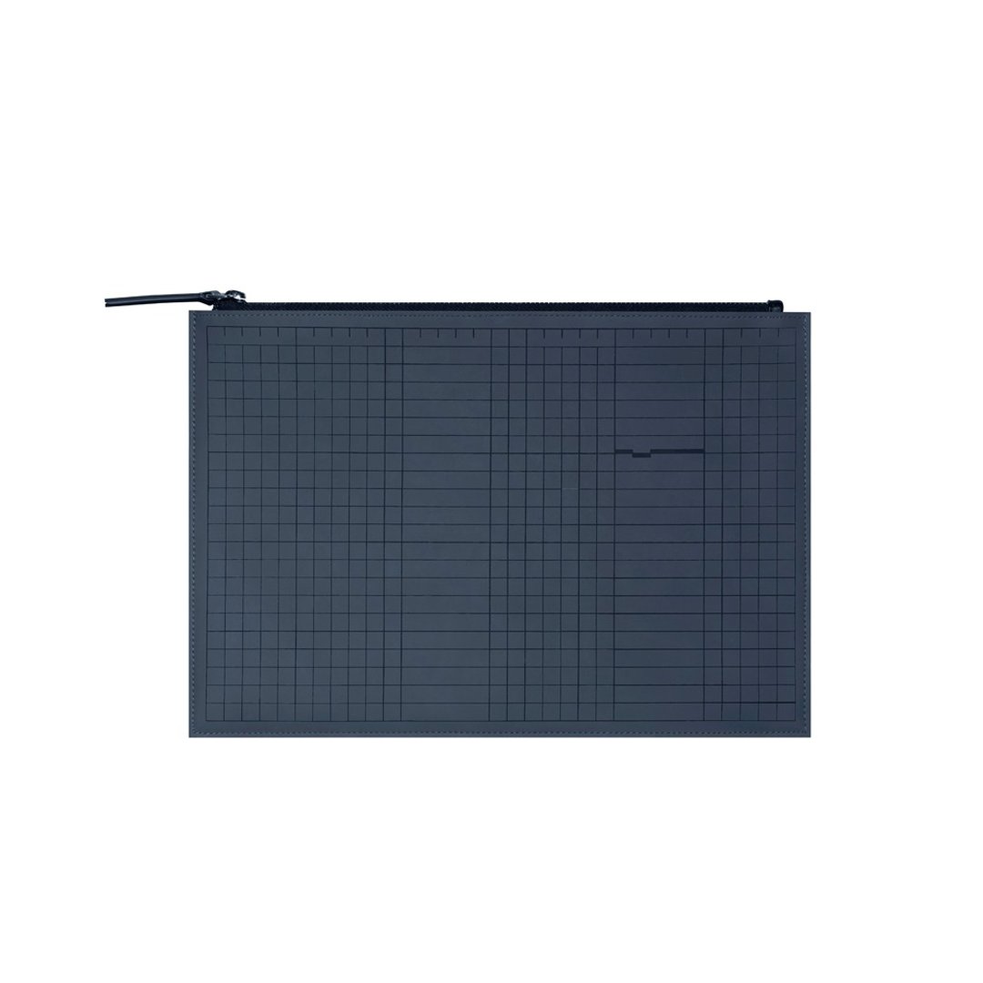 HOLDER FOLDER A5 - INDIGO BLUE  #CUTTINGMAT - 公文包/医生包 - 橡胶 蓝色
