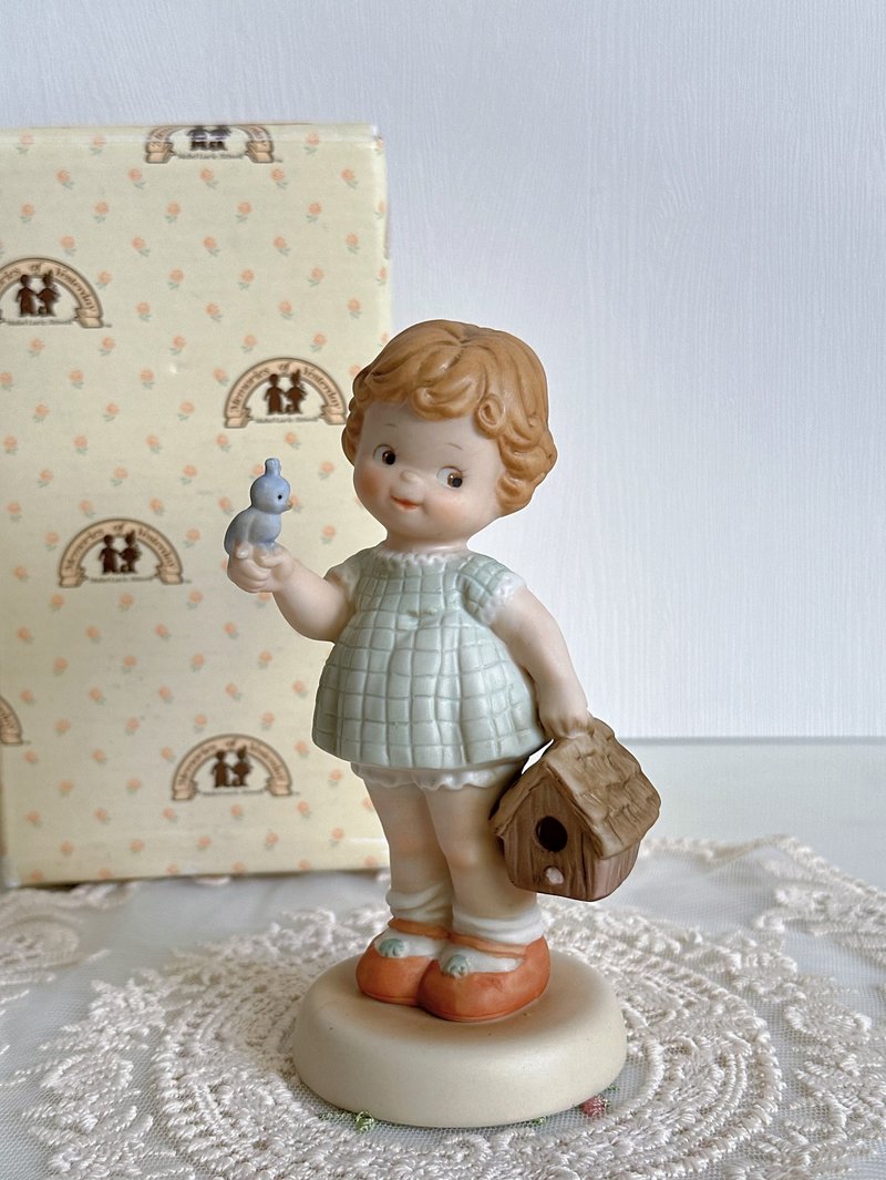 美国enesco  memories of yesterday 童年往事娃娃 陶瓷摆件 - 玩偶/公仔 - 瓷 