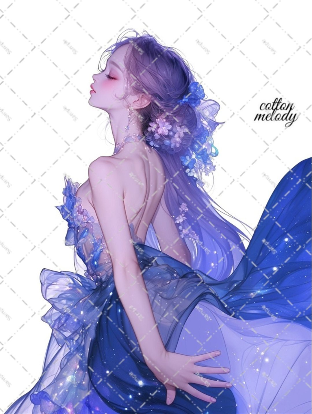 原创贴纸 no.6940 人物贴纸 原创贴纸 人物贴纸 女孩贴纸 原创人物贴纸 - 贴纸 - 纸 
