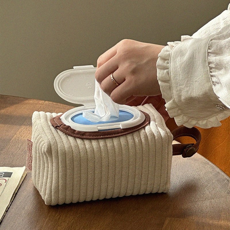 湿纸巾套盒 _ 面包 - 纸巾盒 - 棉．麻 多色