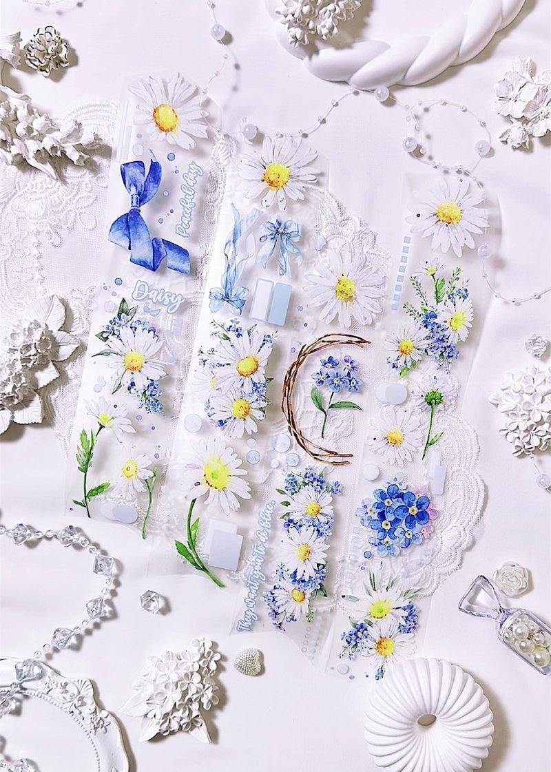 花 - 雏菊宠物屏蔽胶带 - 纸胶带 - 其他材质 