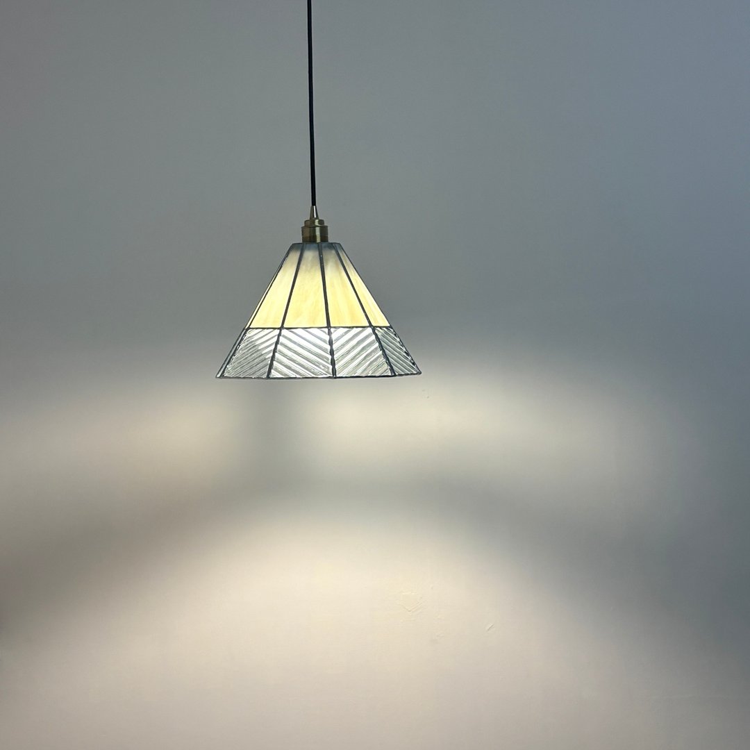 基调和弦 / 镶嵌玻璃餐桌吊灯 - 灯具/灯饰 - 玻璃 银色