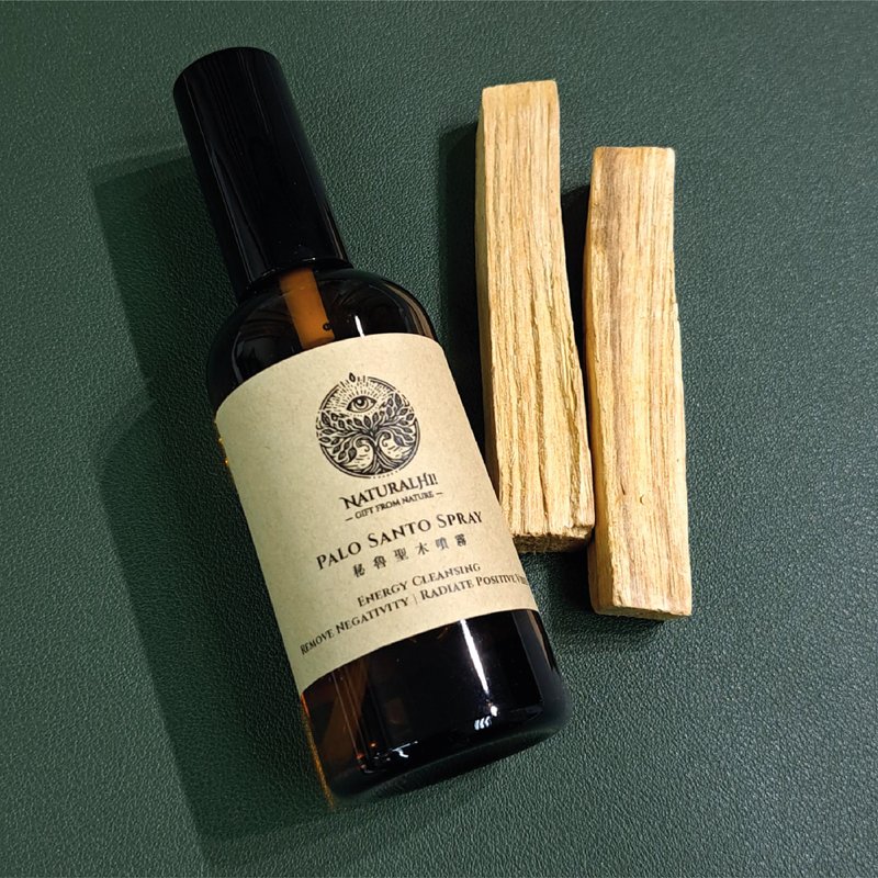 秘鲁圣木喷雾 100ml | 净化 | 消磁 | 保护 | 带来正能量 - 香薰/精油/线香 - 精油 黑色