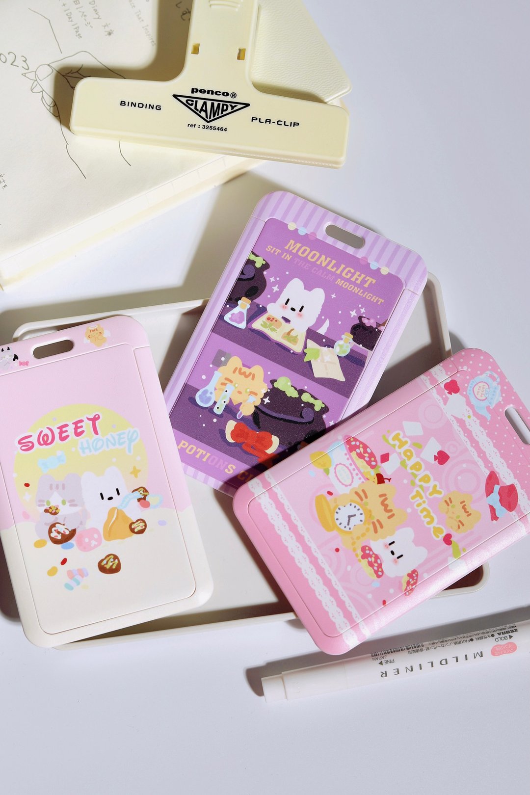 LanboKabu 可爱猫猫卡套 证件套 可爱风格 第二弹 - 证件套/卡套 - 塑料 