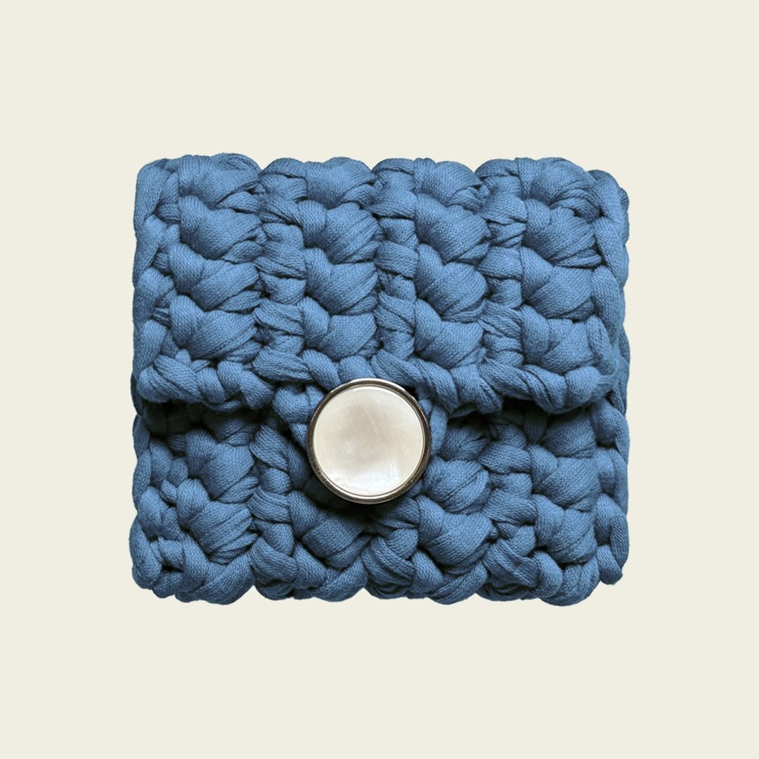 ontheblue 钮扣零钱包 _ indiblue - 皮夹/钱包 - 棉 