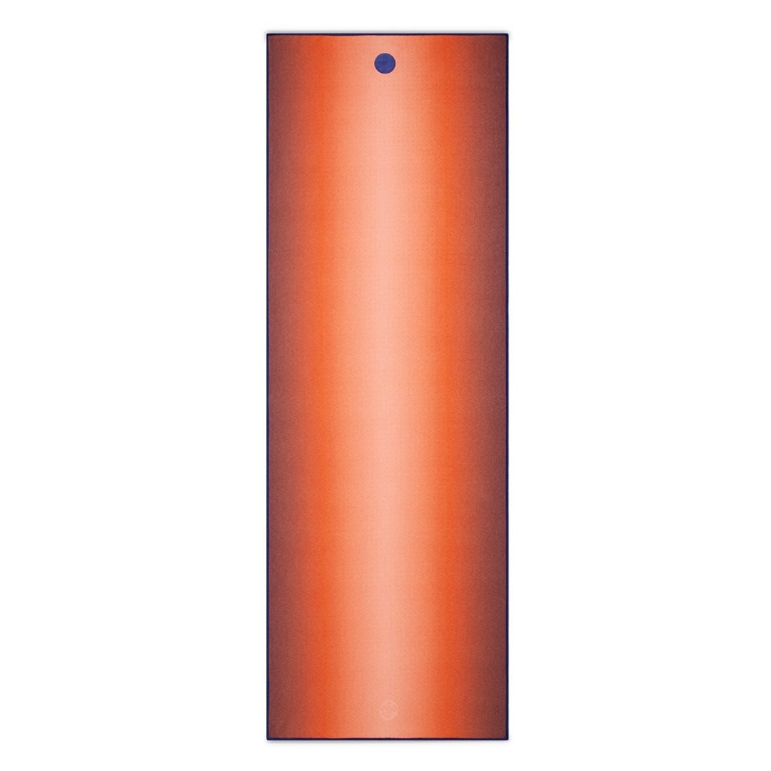 【Manduka】Yogitoes 2.0 瑜珈铺巾 - Ruby Array (湿止滑) - 运动配件 - 其他材质 橘色