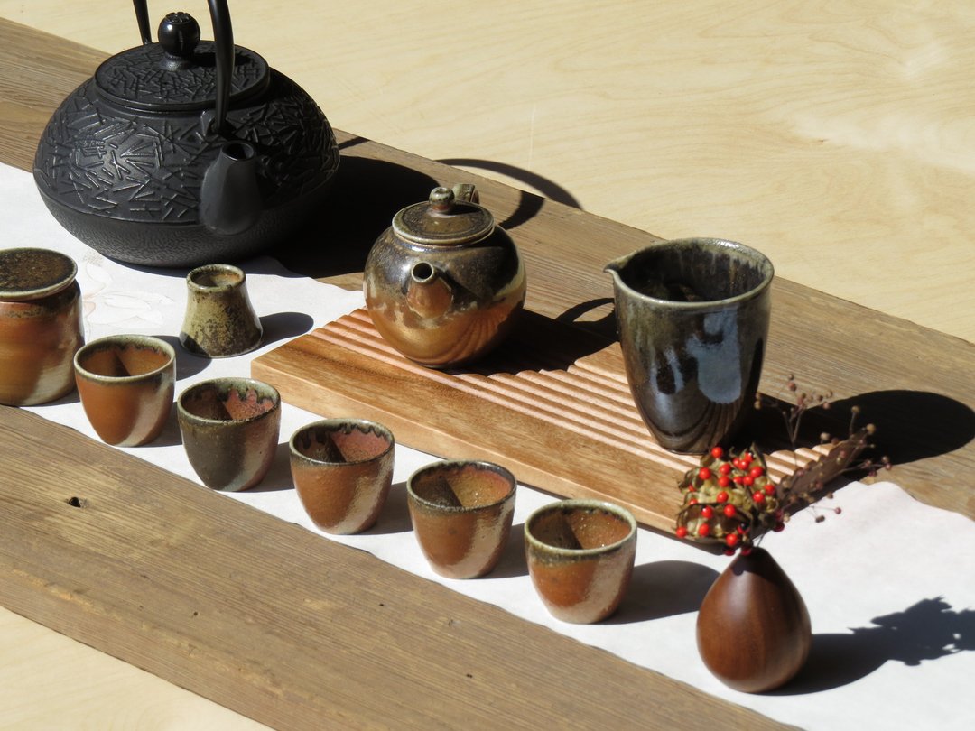 HO MOOD 解构系列—手作 原木茶盘 - 杯垫 - 木头 咖啡色