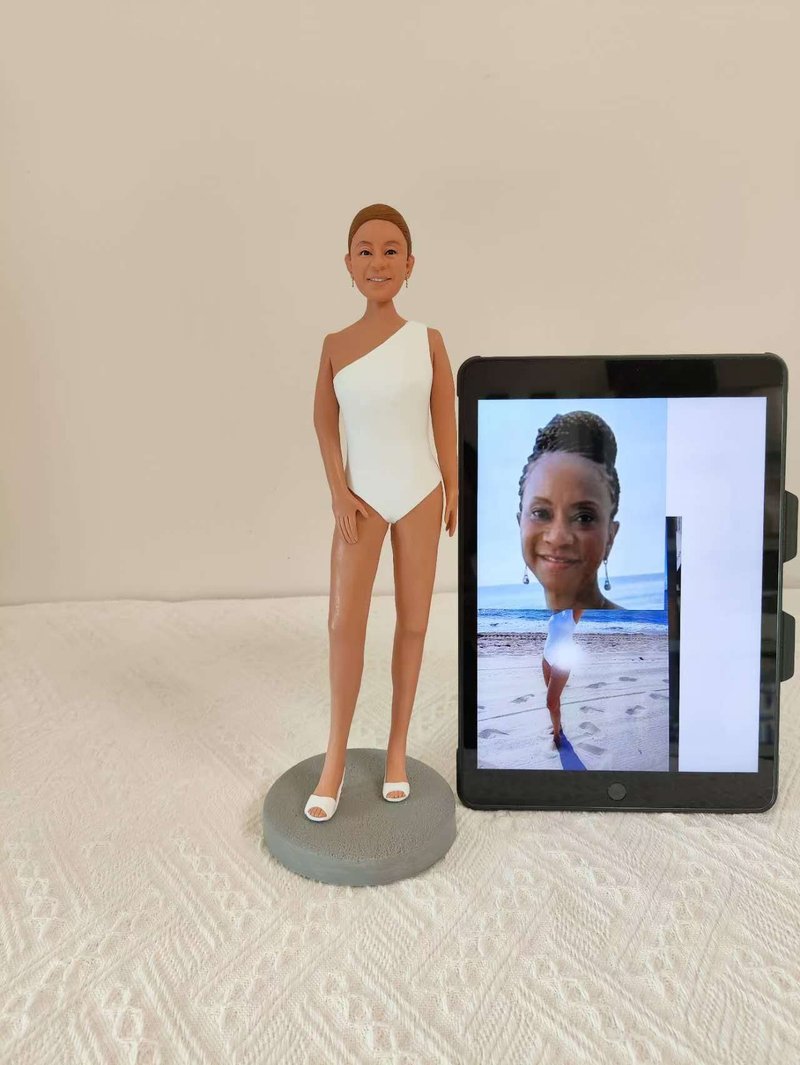 客制化人物公仔 人偶 3D人像画 似颜绘 肖像 定制 生日 纪念 礼物 - 玩偶/公仔 - 粘土 多色