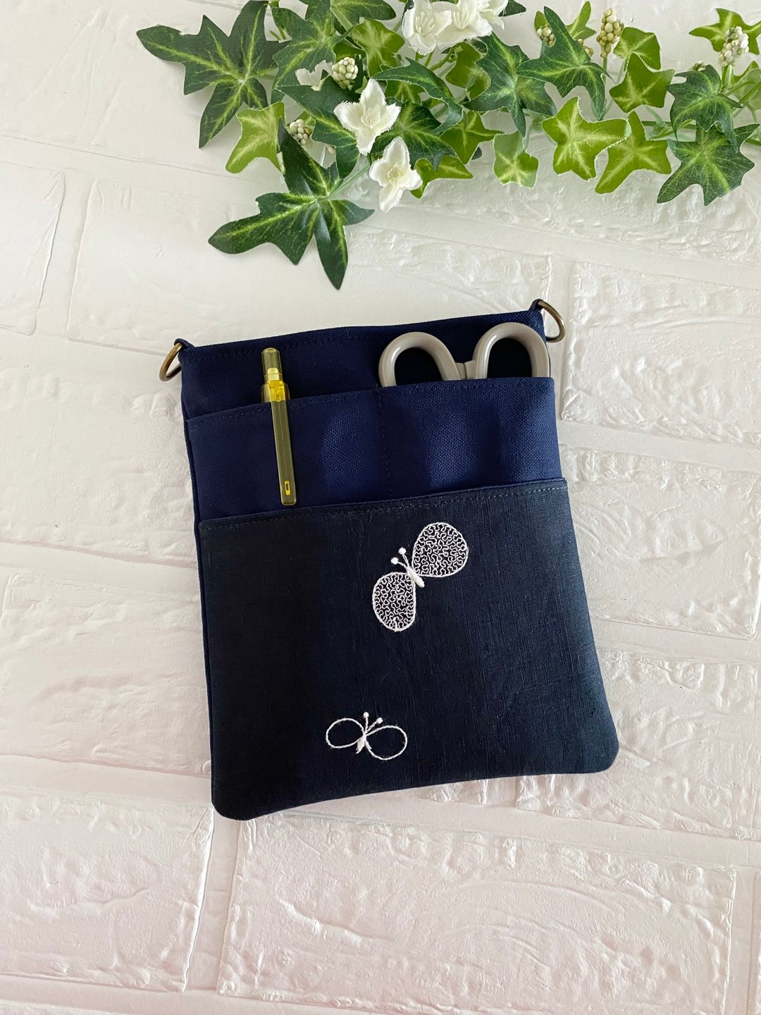 minä perhonen shoulder bag - 侧背包/斜挎包 - 棉．麻 