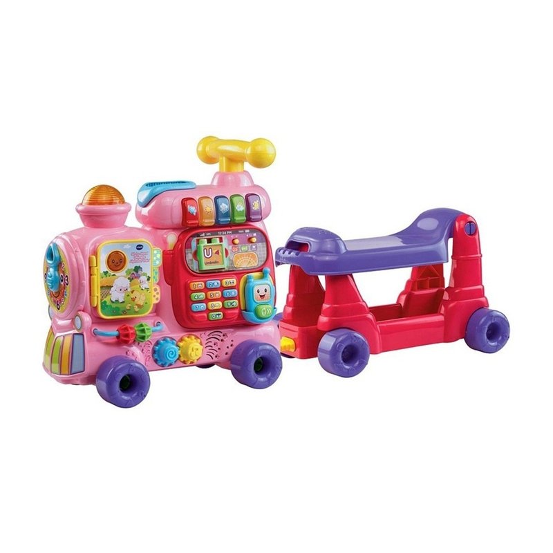 Vtech　4合1智慧积木学习车-粉色 - 玩具/玩偶 - 塑料 