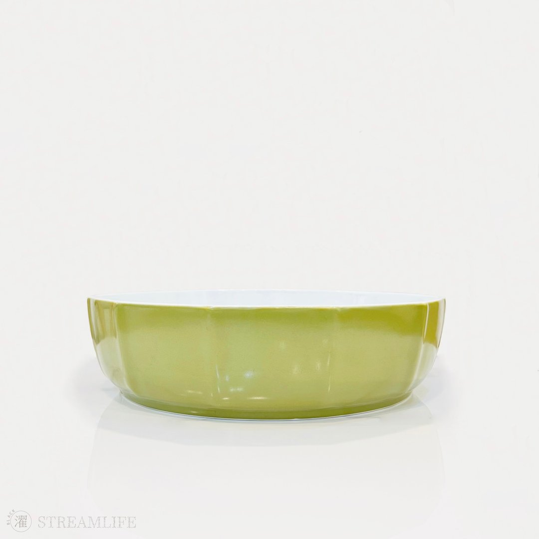 创意新潮 - (孤品) 白瓷绿釉笔洗 - 摆饰 - 瓷 绿色