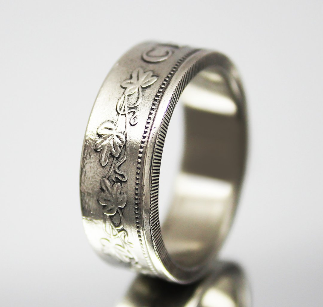 Malta Coin Ring 10 cents 1972 coin rings for men coin rings for women - 戒指 - 其他金属 