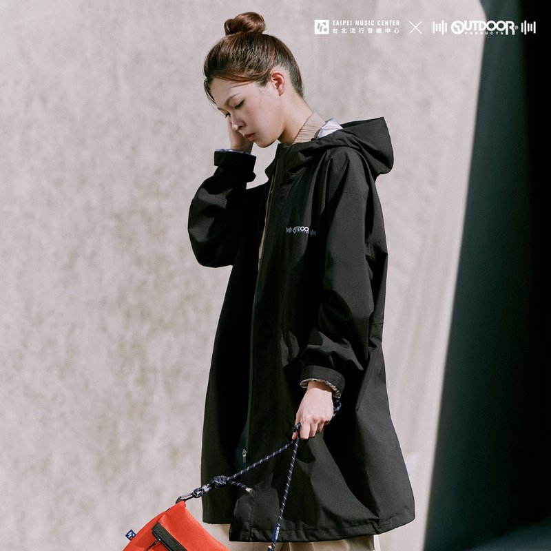 RainBeat Coat 透气防水风衣(黑色款) - 其他 - 聚酯纤维 黑色