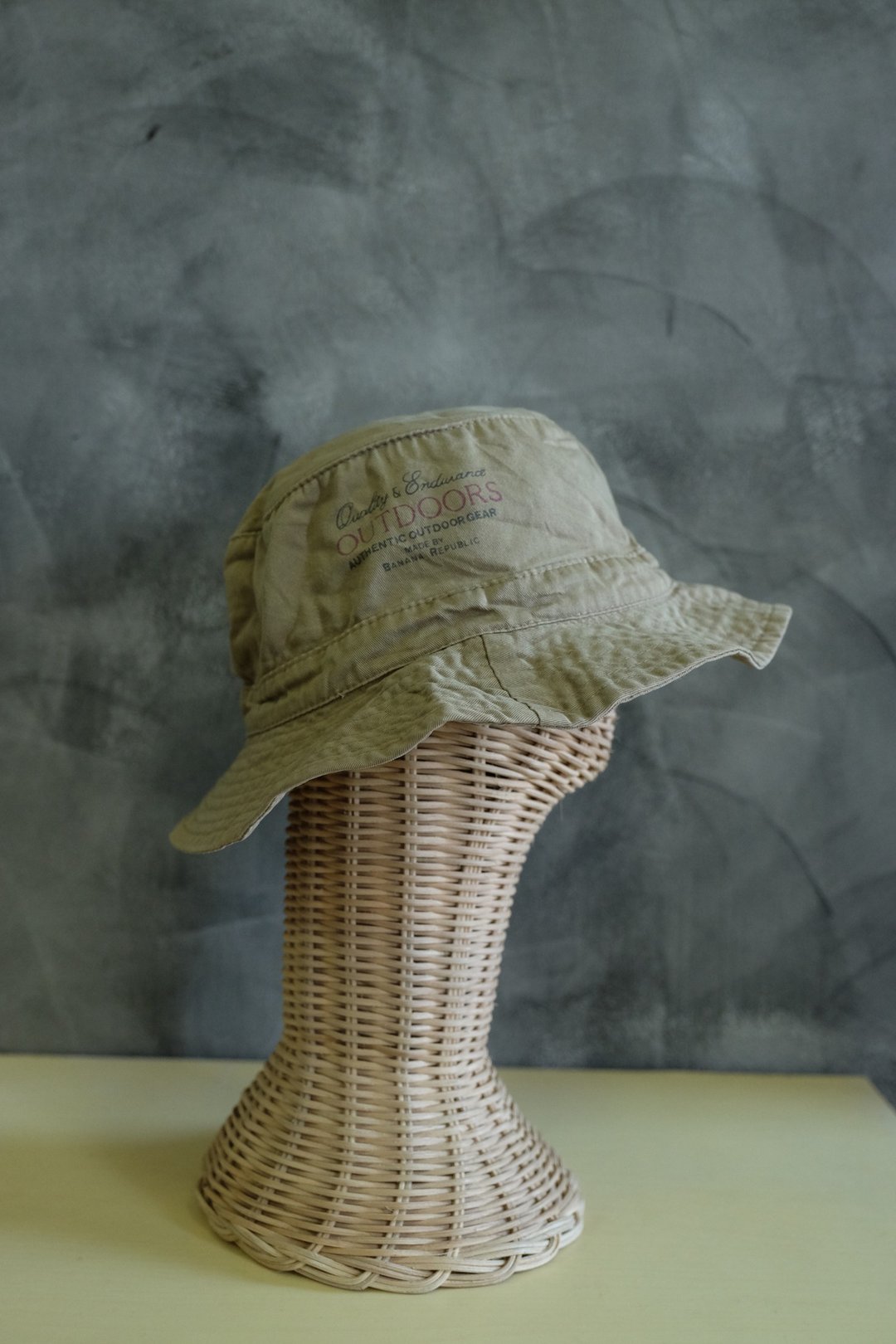 Vintage Banana Republic Bucket Hat - 帽子 - 棉 