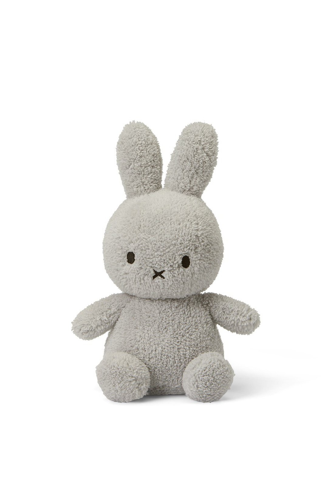 荷兰 Bon Ton Toys | Miffy 米飞兔绒毛娃娃 Terry系列 浅灰 23cm - 玩偶/公仔 - 其他材质 灰色