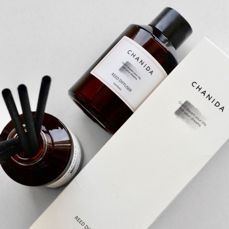 CHANIDA - 扩香 / Reed Diffuser 【New】 - 香薰/精油/线香 - 玻璃 