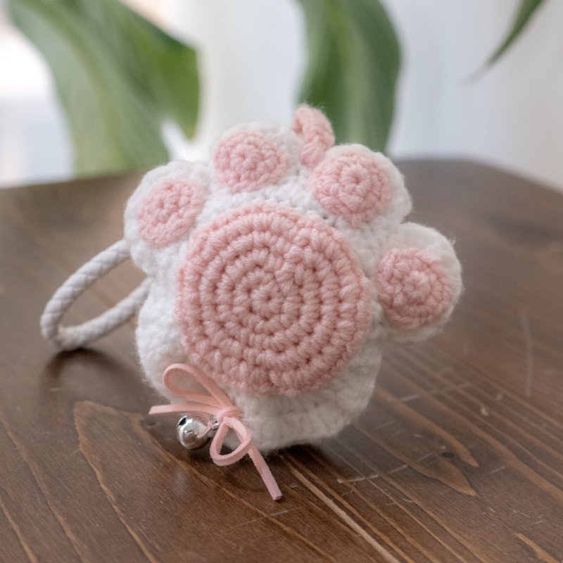 【好好存声】毛线编织留声盒-猫掌肉球 - 其他 - 其他材质 白色