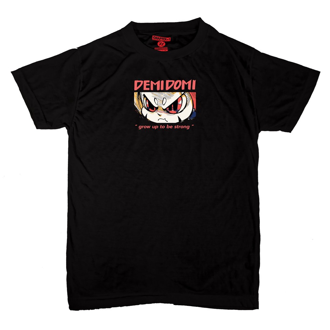 T-shirt 短袖 Chapter One Demidomi 赋予力量 男女皆宜 棉质混纺 柔软舒适 - 男装上衣/T 恤 - 棉 白色