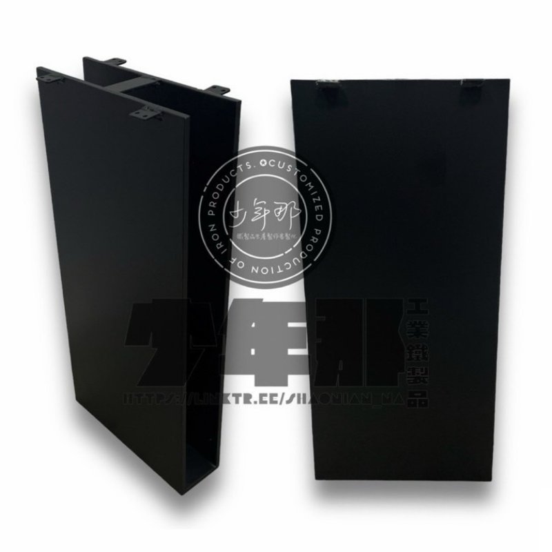 重型铁脚.弧形桌面专用.桌板支撑脚.高温溶接渗透 - 餐桌/书桌 - 其他金属 黑色