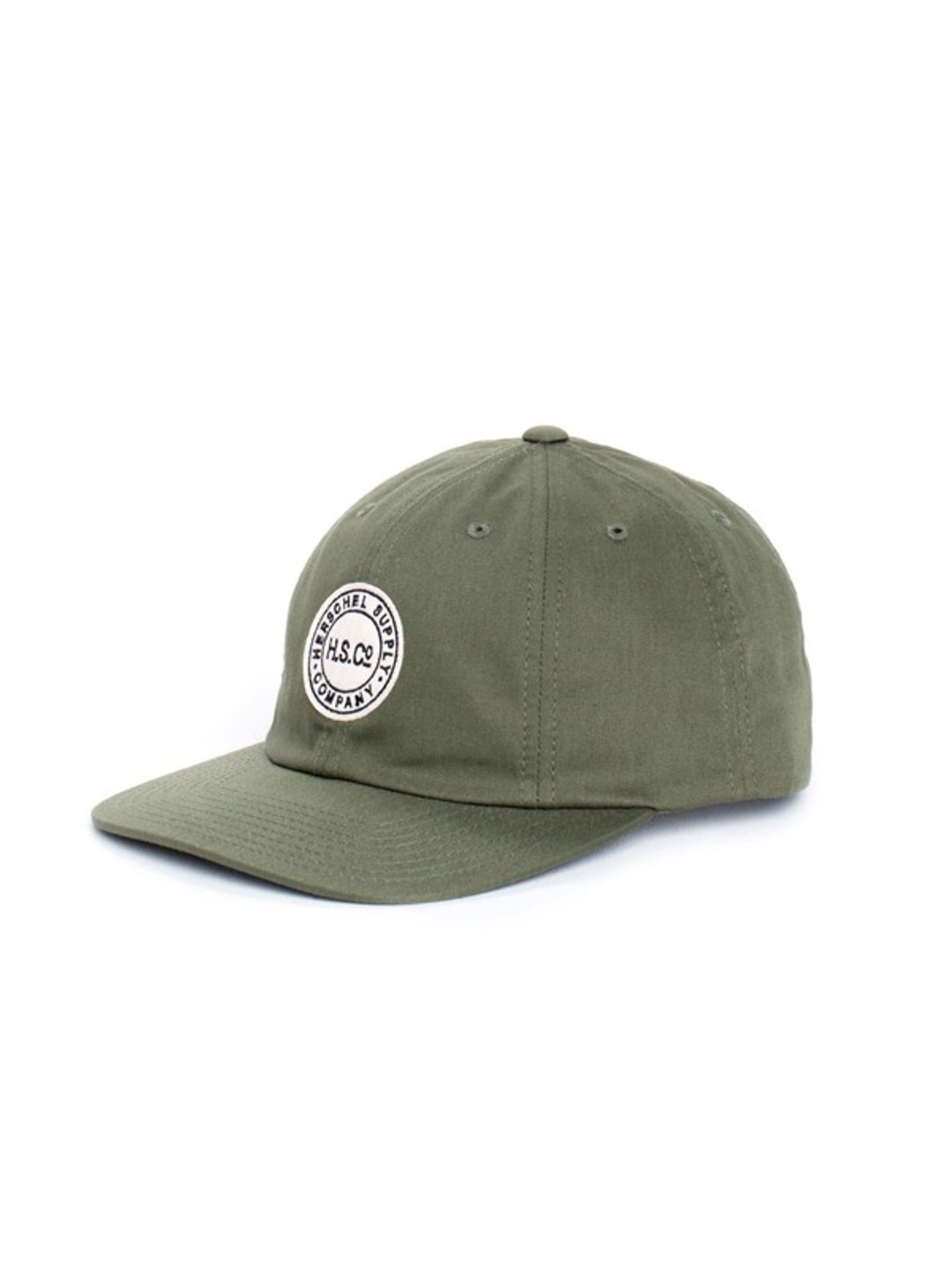 【严选】Herschel Glenwood系列 LOGO棒球帽 加拿大品牌 男女皆可戴 军绿色 剩最后一顶 - 帽子 - 棉 