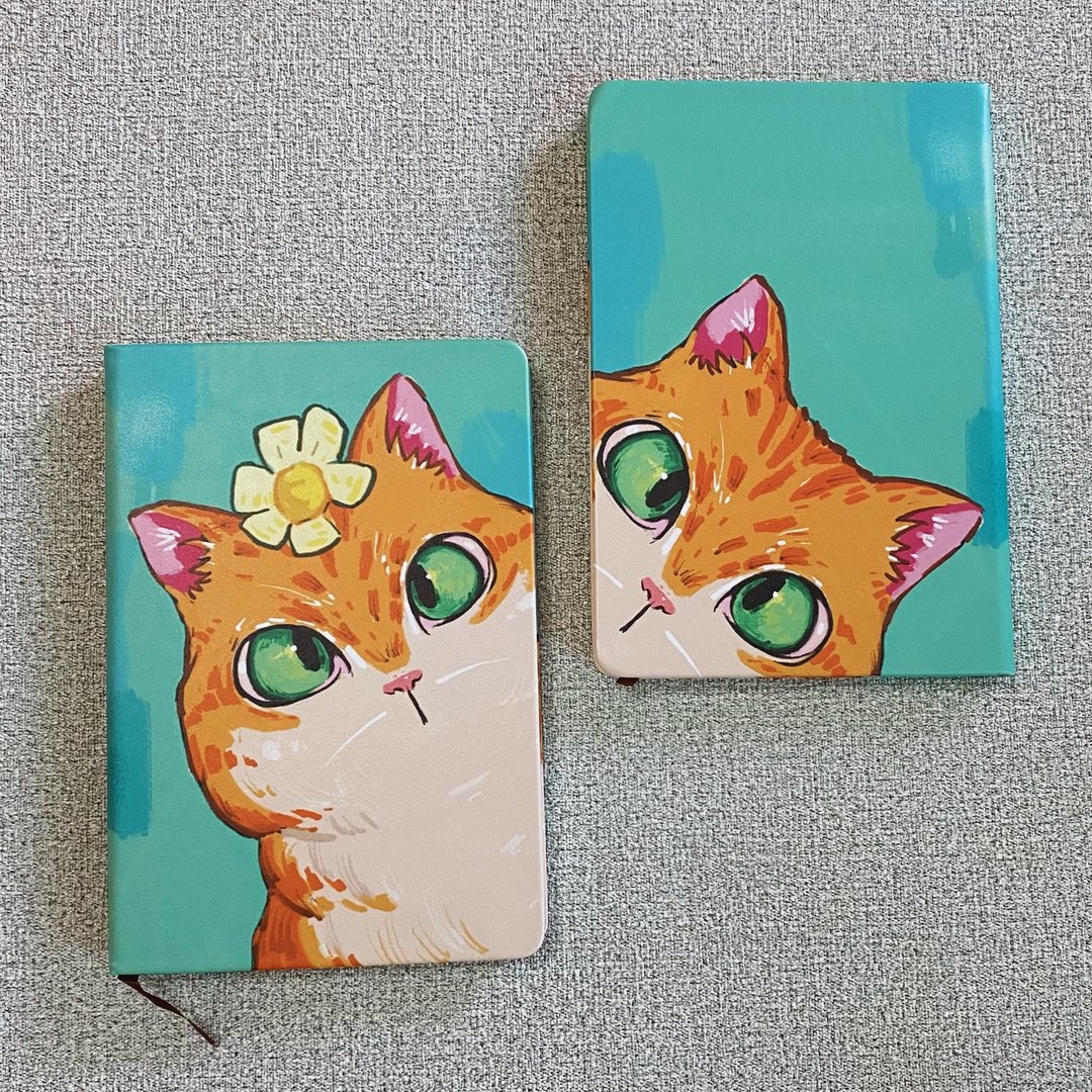 橘猫A5手帐本 - 笔记本/手帐 - 纸 