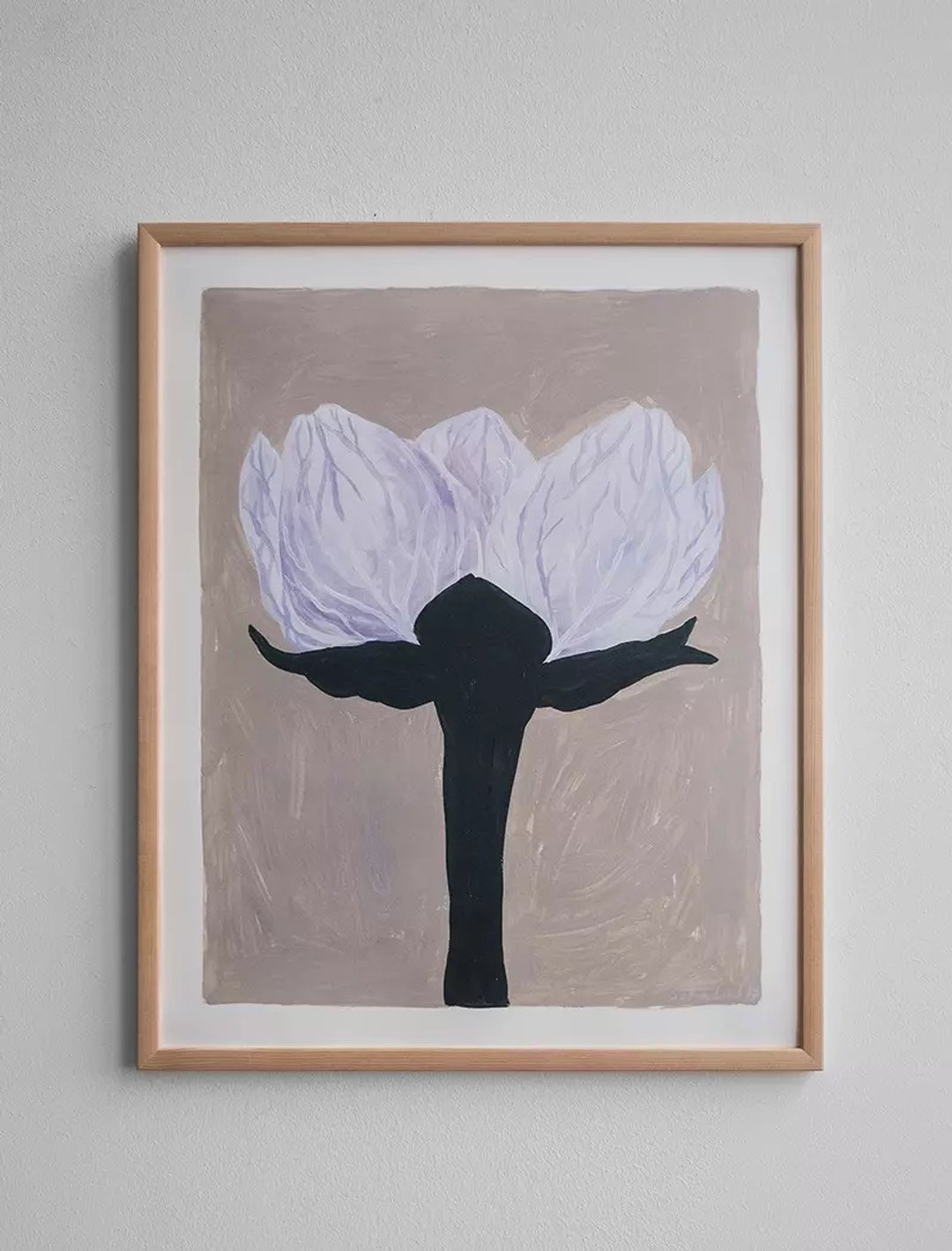 Sofia Lind -瑞典艺术家设计海报 SLÅTTERBLOMMA POSTER - 海报/装饰画/版画 - 纸 卡其色
