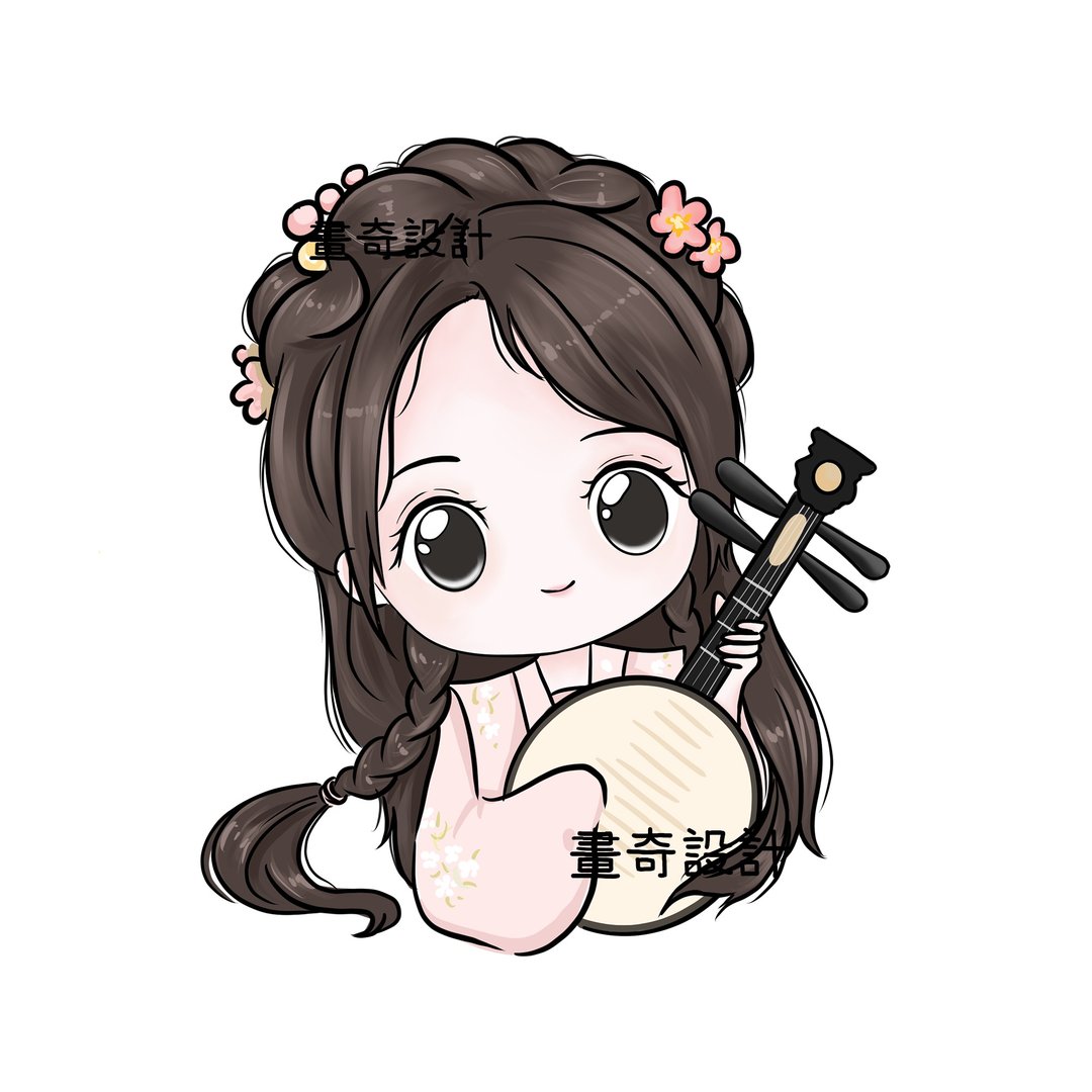 似颜绘 定制化 人像画 Q版人像 插画 全家福 情侣 手绘 生日礼物 - 电子手绘真人画像/绘画/插画 - 其他材质 