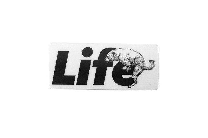 VANDAL 3D狗干Life贴纸组(3入) - 贴纸 - 塑料 黑色