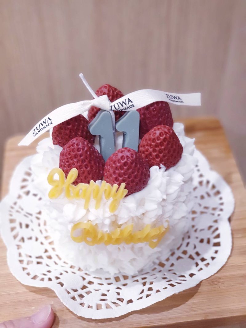 4寸蛋糕香氛蜡烛310g 15种香调选择 | 生日礼物 耶诞礼物 - 香薰/精油/线香 - 蜡 